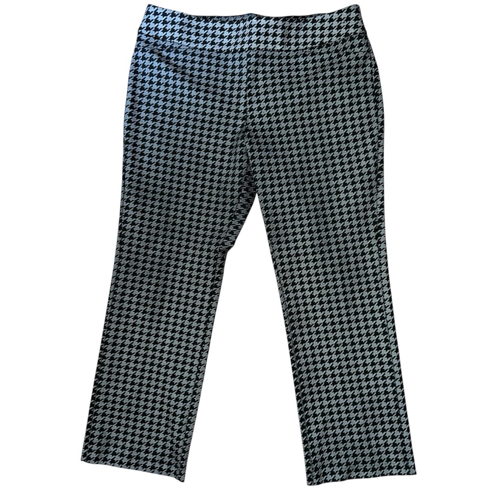 7th Avenue Design Studio New York & Company Women’s Houndstooth Stretch‎ Pants